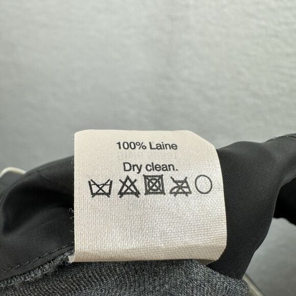 2/$30 J Crew Favorite Fit Dress Pants Slacks Size 8 Gray Wool Office Siren - Picture 11 of 11